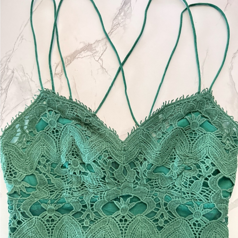 Free People One Ilektra Bralette Green